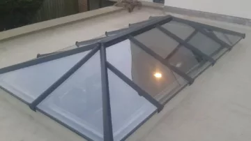 Skypod Roof Lantern - Anthracite Grey Exterior