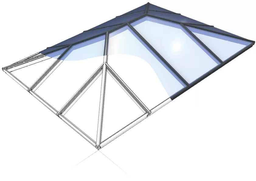 Aluminium Roof Lantern (Korniche)
