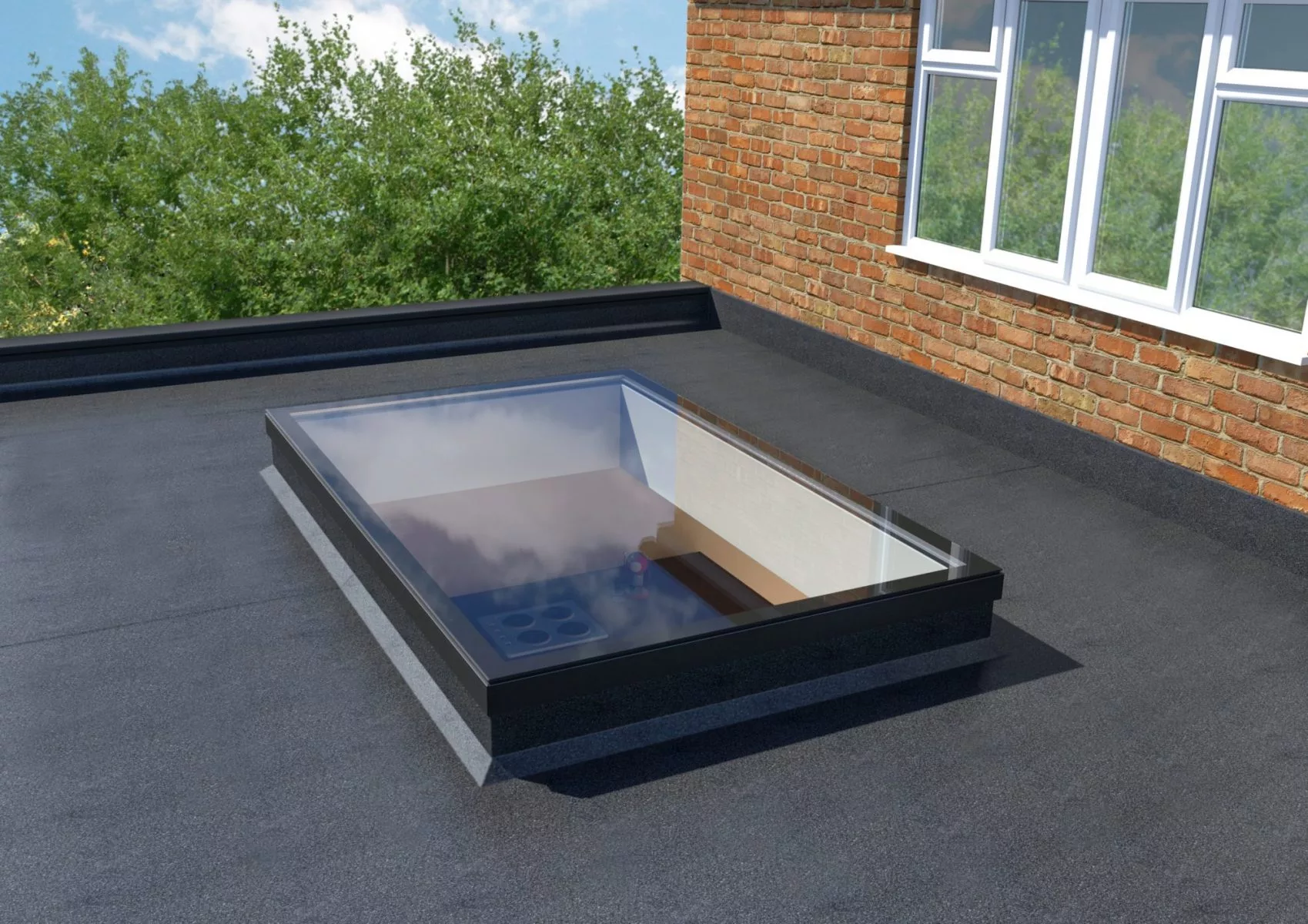 Ultrasky Aluminium Flat Rooflight